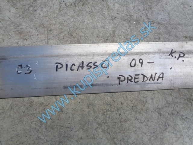 predná výstuha nárazníka na citroen c3 picasso, 9681567880